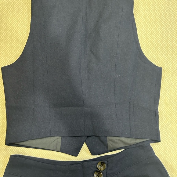 NWT Commense Linen Blend Vest and Shorts Set - Picture 8 of 9